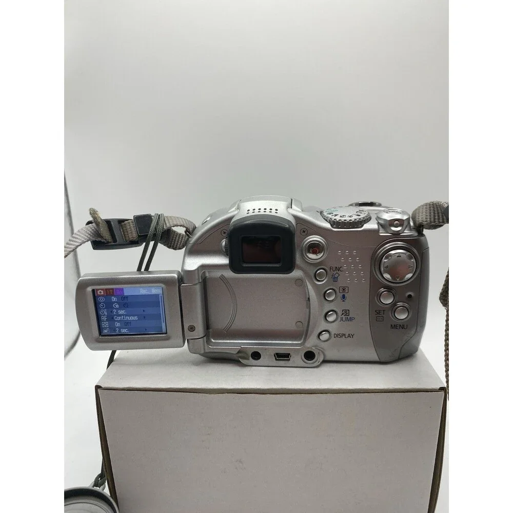 Canon PowerShot S1 IS 3.2MP Digital Camera 10x Optical Zoom w/ Strap Tested